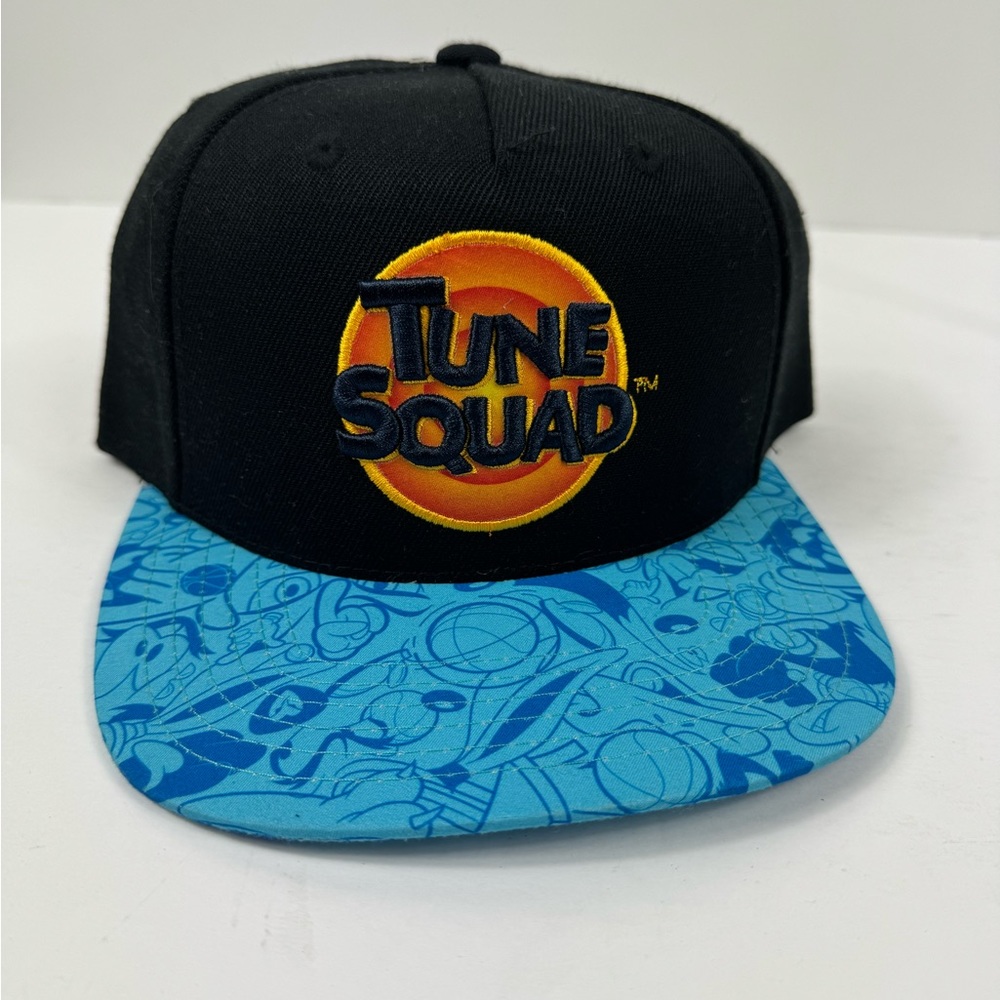 Space Jam: A New Legacy Movie Tune Squad Logo‎ Black & Blue Snapback Cap